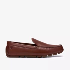 Herren-Loafer „Corsley Plain“ aus hellbraunem Leder