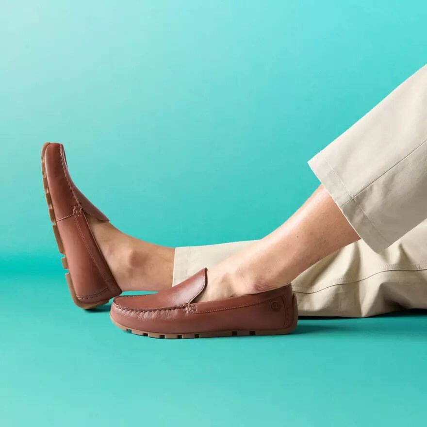 Herren-Loafer „Corsley Plain“ aus hellbraunem Leder Herren-Loafer „Corsley Plain“ aus hellbraunem Leder