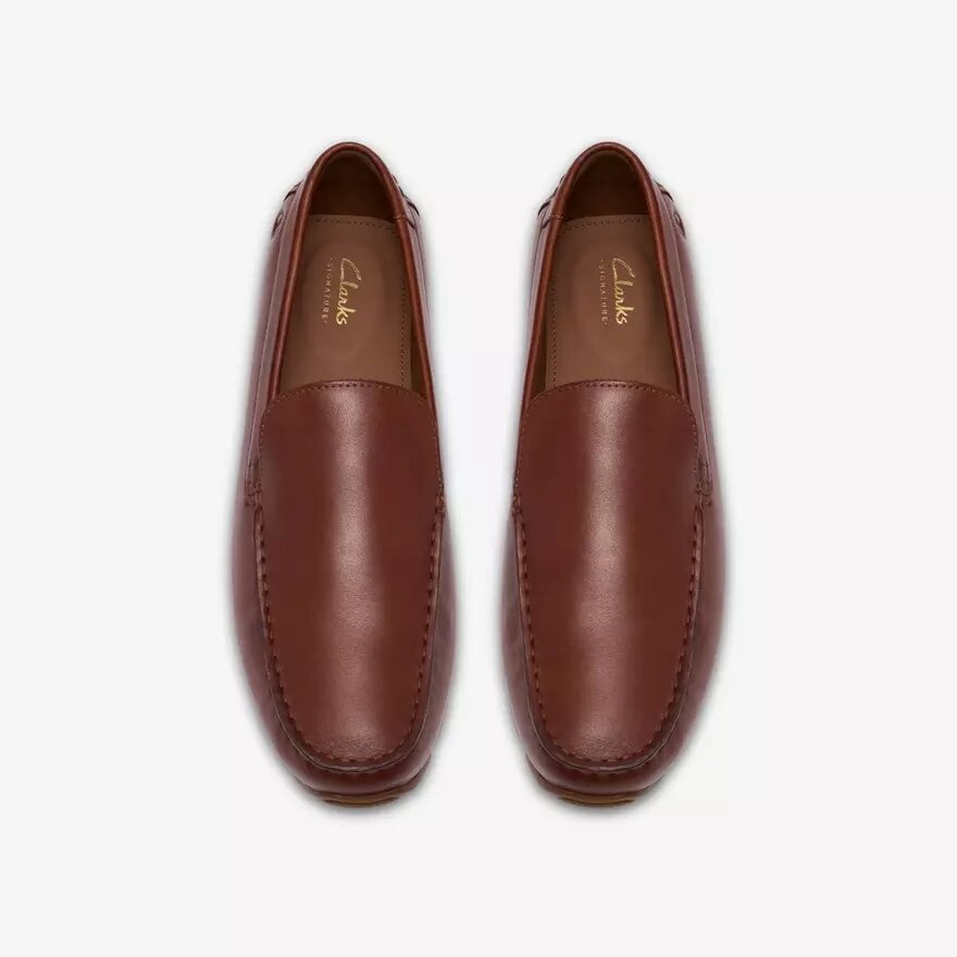 Herren-Loafer „Corsley Plain“ aus hellbraunem Leder Herren-Loafer „Corsley Plain“ aus hellbraunem Leder