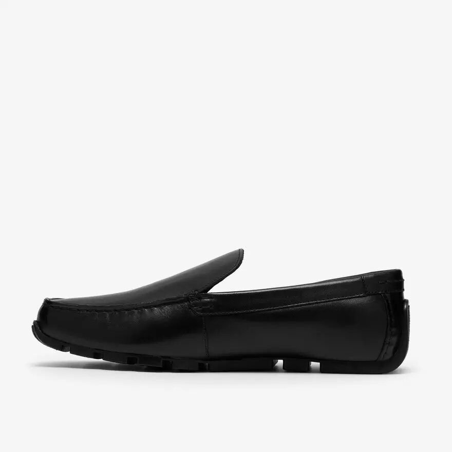 Herren-Loafer „Corsley Plain“ aus schwarzem Leder Herren-Loafer „Corsley Plain“ aus schwarzem Leder