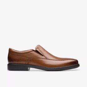Herren-Loafer „Dresslite Step“ aus dunkelbraunem Leder