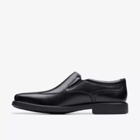 Herren-Loafer „Dresslite Step“ aus schwarzem Leder