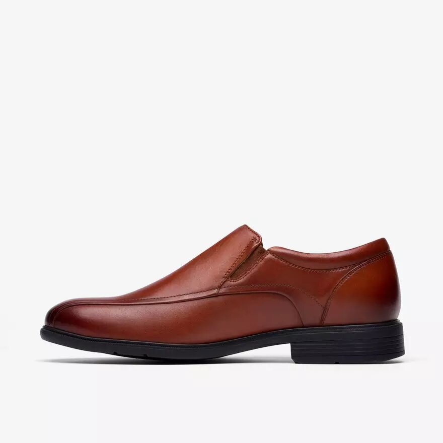 Herren-Loafer „Steadwell Step“ aus dunkelbraunem Leder Herren-Loafer „Steadwell Step“ aus dunkelbraunem Leder