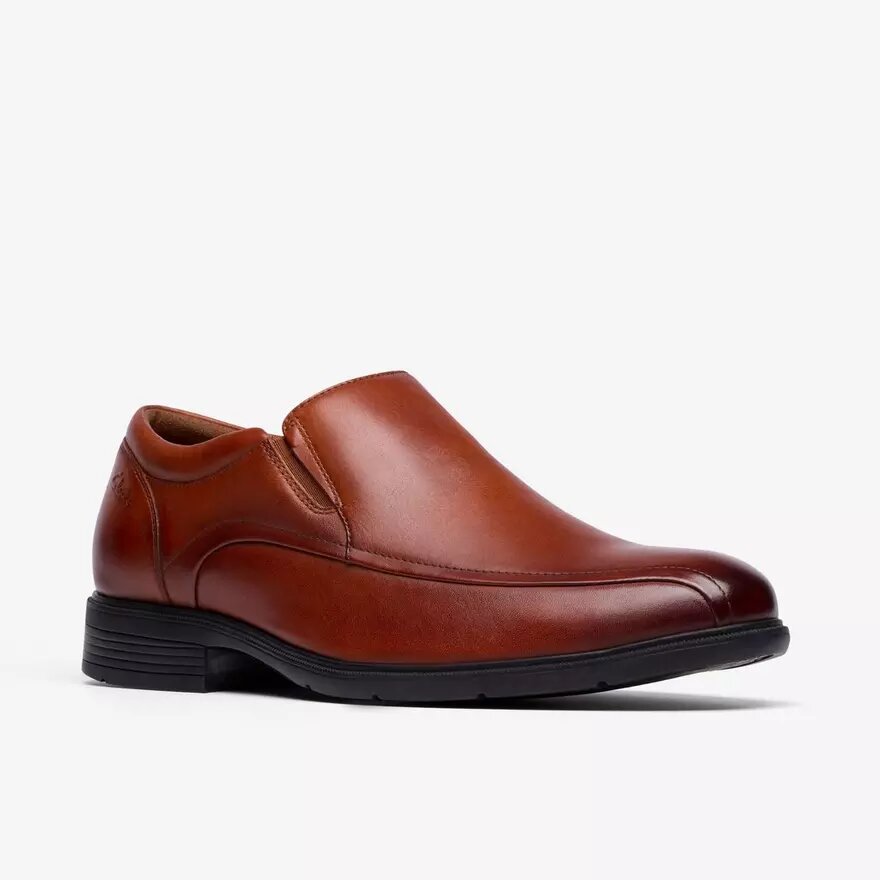 Herren-Loafer „Steadwell Step“ aus dunkelbraunem Leder Herren-Loafer „Steadwell Step“ aus dunkelbraunem Leder
