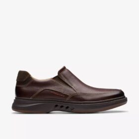 Herren-Loafer „Un Briley Step“ aus Mahagoni-Leder | clarks