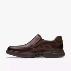Herren-Loafer „Un Briley Step“ aus Mahagoni-Leder | clarks