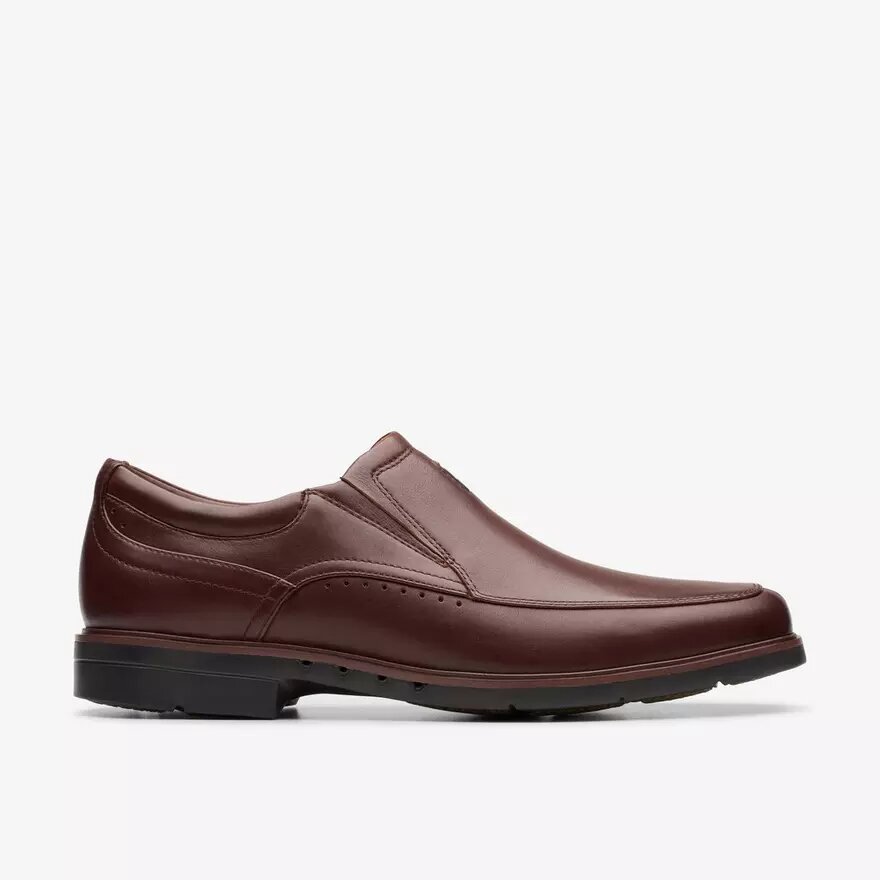 Herren-Loafer „Un Kendric Go“ aus Mahagoni-Leder | clarks Herren-Loafer „Un Kendric Go“ aus Mahagoni-Leder | clarks