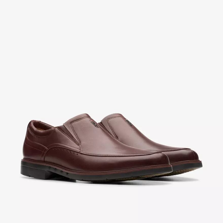 Herren-Loafer „Un Kendric Go“ aus Mahagoni-Leder | clarks Herren-Loafer „Un Kendric Go“ aus Mahagoni-Leder | clarks