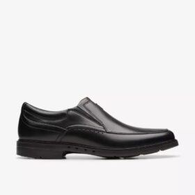 Herren-Loafer „Un Kendric Go“ aus schwarzem Leder | clarks