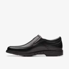 Herren-Loafer „Un Kendric Go“ aus schwarzem Leder | clarks