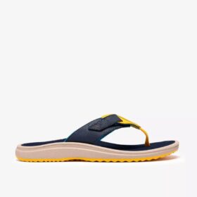 Herren M Breeze Flip-Flops in gelber Farbkombination