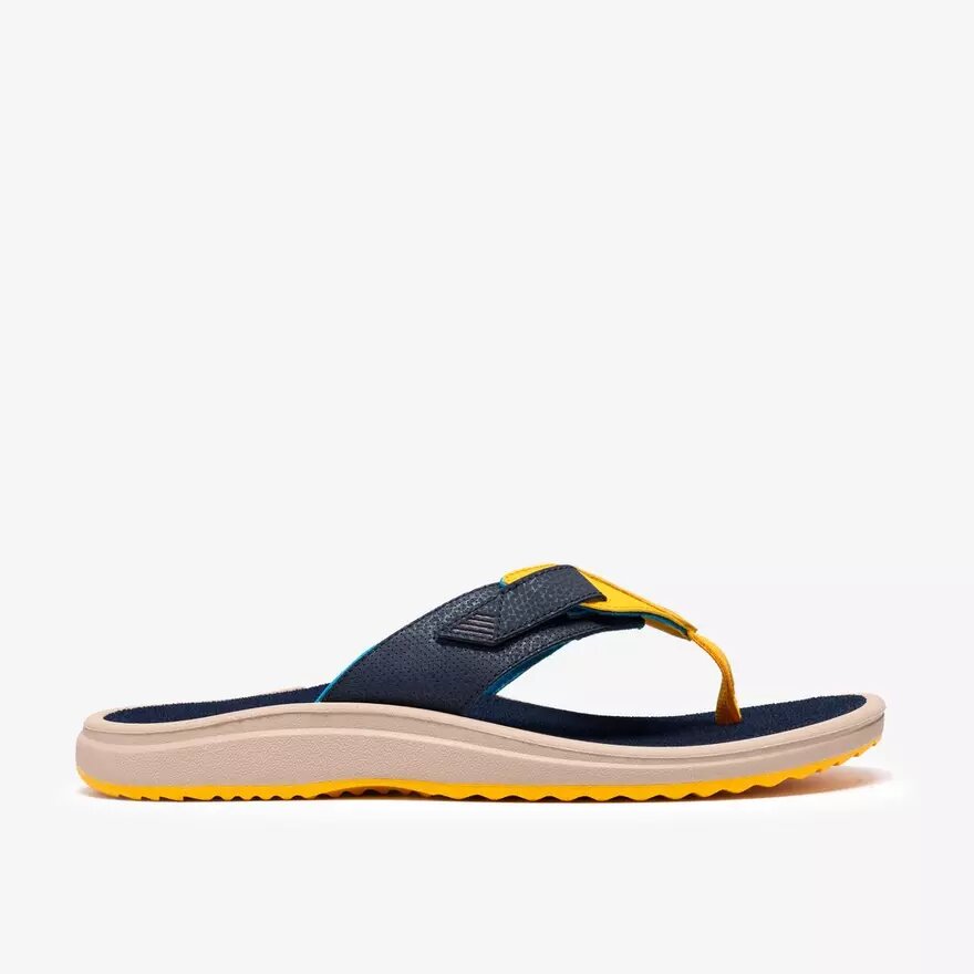Herren M Breeze Flip-Flops in gelber Farbkombination Herren M Breeze Flip-Flops in gelber Farbkombination