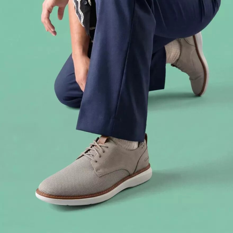Herren-Oxford-Schuh „Brantin Plain“ in Grau Herren-Oxford-Schuh „Brantin Plain“ in Grau