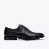 Herren-Oxford Schuhe „Bowburn Lace“ aus schwarzem Leder Herren-Oxford Schuhe „Bowburn Lace“ aus schwarzem Leder