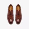 Herren-Oxford Schuhe „Bowburn Tip“ aus hellbraunem Leder Herren-Oxford Schuhe „Bowburn Tip“ aus hellbraunem Leder