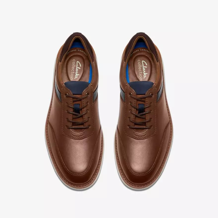 Herren-Oxford Schuhe „Brantin“ aus hellbraunem Leder Herren-Oxford Schuhe „Brantin“ aus hellbraunem Leder