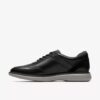 Herren-Oxford Schuhe im Brantin-Stil aus schwarzem Leder Herren-Oxford Schuhe im Brantin-Stil aus schwarzem Leder