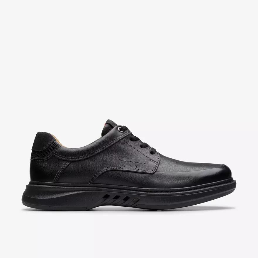 Herren-Oxford Schuhe „Un Briley Lace“ aus schwarzem Leder | clarks Herren-Oxford Schuhe „Un Briley Lace“ aus schwarzem Leder | clarks