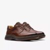 Herren-Oxford Schuhe „Un Briley Pace“ aus hellbraunem Leder | clarks