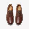Herren-Oxford Schuhe „Un Briley Pace“ aus hellbraunem Leder | clarks