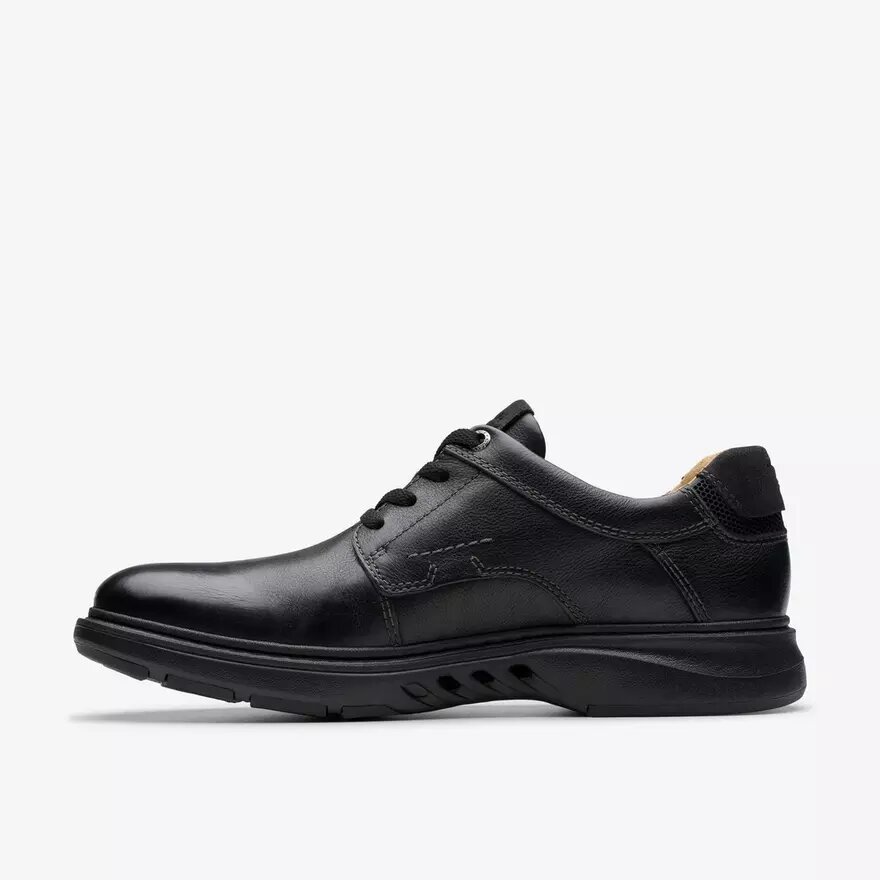 Herren-Oxford Schuhe „Un Briley Pace“ aus schwarzem Leder | clarks Herren-Oxford Schuhe „Un Briley Pace“ aus schwarzem Leder | clarks