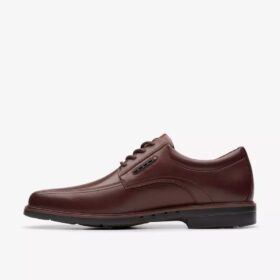 Herren-Oxford Schuhe „Un Kendric Way“ aus Mahagoni-Leder | clarks