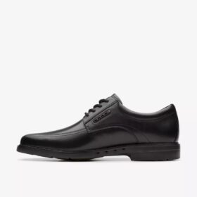 Herren-Oxford Schuhe „Un Kendric Way“ aus schwarzem Leder | clarks