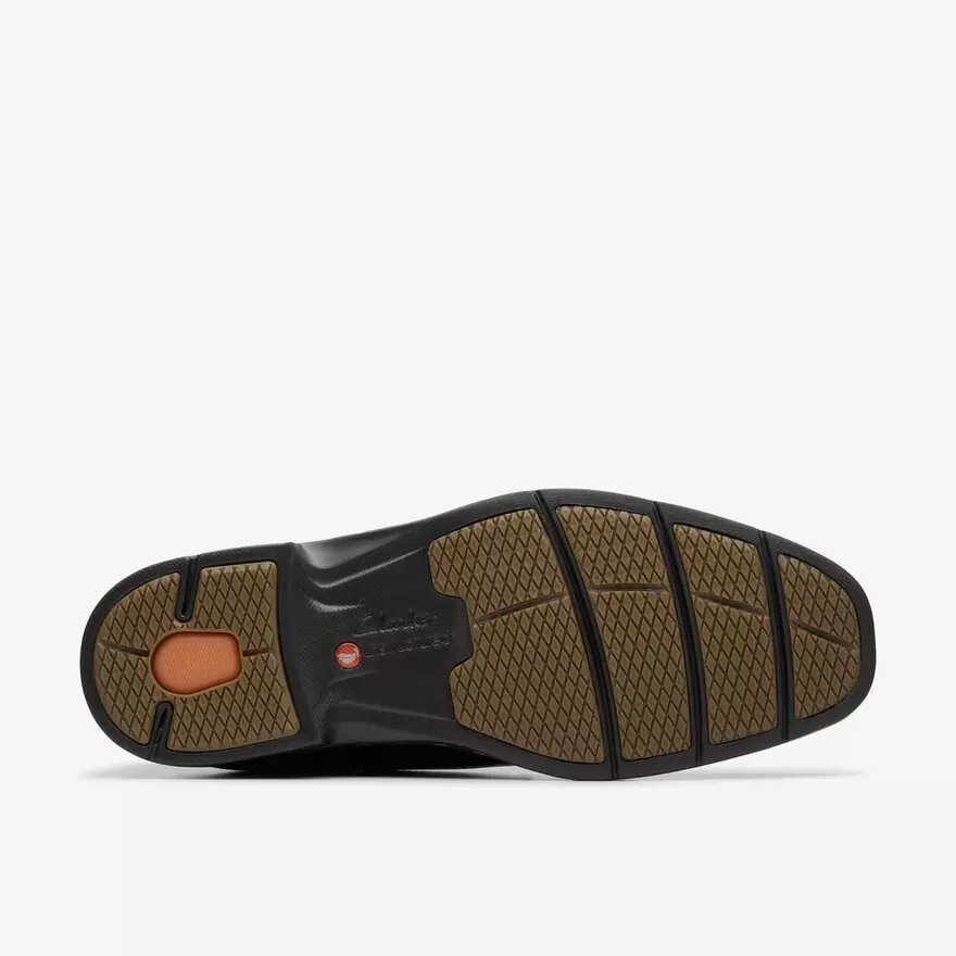 Herren-Oxford Schuhe „Un Kendric Way“ aus schwarzem Leder | clarks Herren-Oxford Schuhe „Un Kendric Way“ aus schwarzem Leder | clarks
