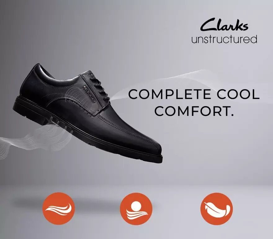 Herren-Oxford Schuhe „Un Kendric Way“ aus Mahagoni-Leder | clarks Herren-Oxford Schuhe „Un Kendric Way“ aus Mahagoni-Leder | clarks
