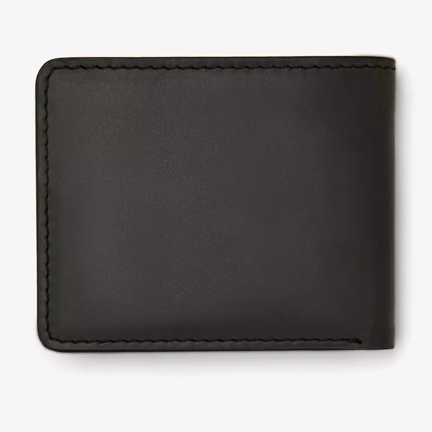 Herren-Reisepass-Geldbörse „Buff Waxy“, schwarz, US Herren-Reisepass-Geldbörse „Buff Waxy“, schwarz, US