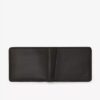 Herren-Reisepass-Geldbörse „Buff Waxy“, schwarz, US Herren-Reisepass-Geldbörse „Buff Waxy“, schwarz, US