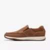 Herren Sailview Step hellbraune Nubuk-Slip-Ons zum Hineinschlüpfen Herren Sailview Step hellbraune Nubuk-Slip-Ons zum Hineinschlüpfen