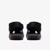 Herren-Sandale „Guideview Cove“ aus schwarzem Leder Herren-Sandale „Guideview Cove“ aus schwarzem Leder