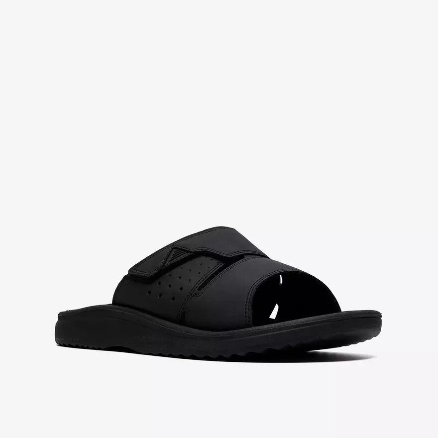 Herren-Sandalen „Breeze Slide“ in Schwarz Herren-Sandalen „Breeze Slide“ in Schwarz