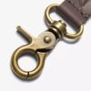 Herren-Schlüsselanhänger aus geöltem Leder, braun, Geldbörsen Herren-Schlüsselanhänger aus geöltem Leder, braun, Geldbörsen