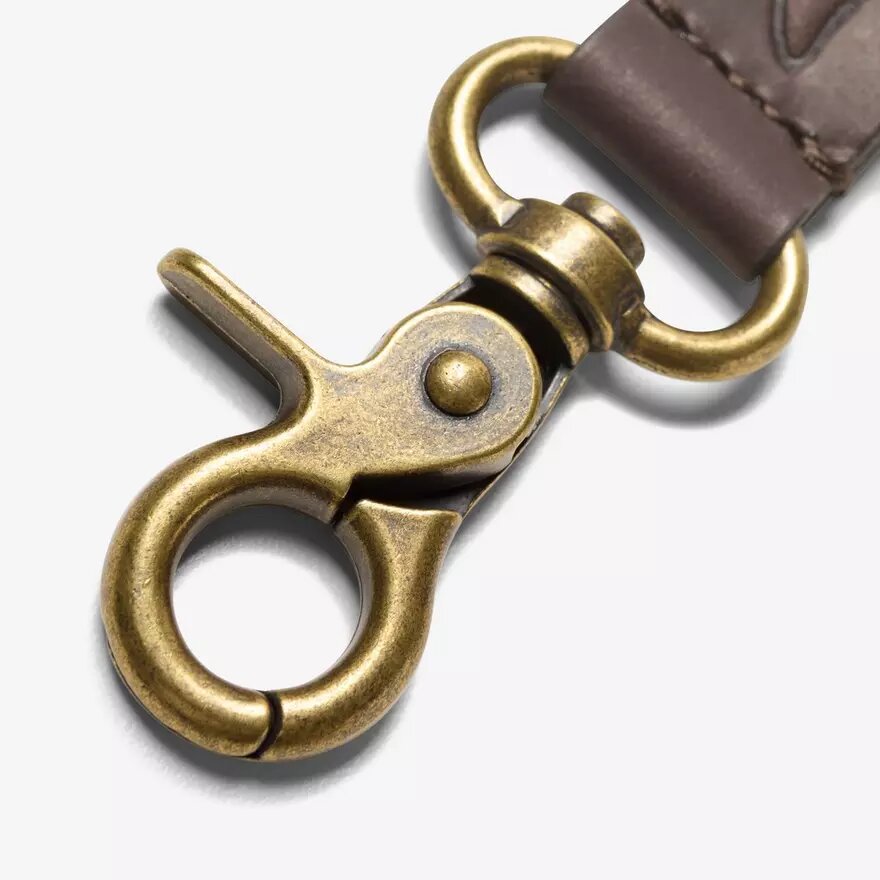 Herren-Schlüsselanhänger aus geöltem Leder, braun, Geldbörsen Herren-Schlüsselanhänger aus geöltem Leder, braun, Geldbörsen