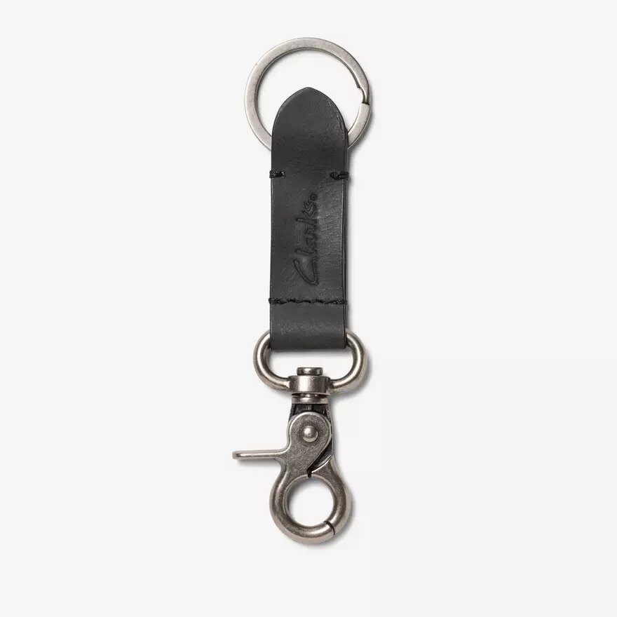 Herren-Schlüsselanhänger aus geöltem Leder, schwarze Geldbörsen Herren-Schlüsselanhänger aus geöltem Leder, schwarze Geldbörsen