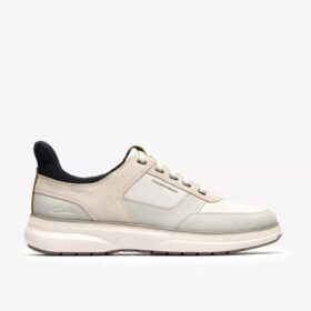 Herren-Schnürschuhe „Mullan Easy White“ in Kombination