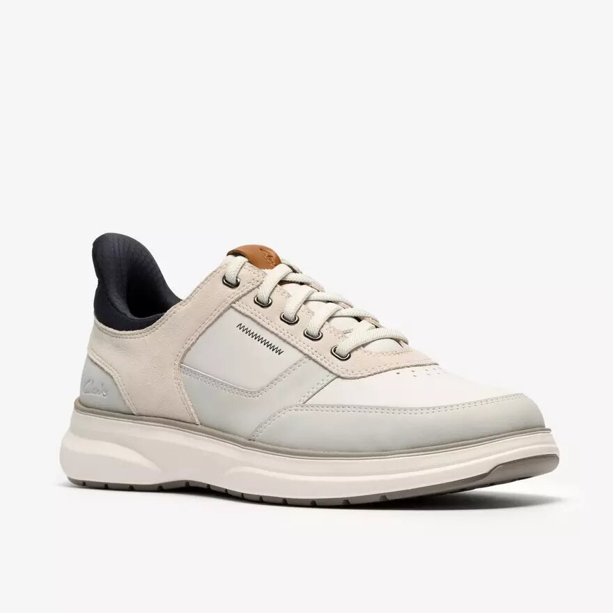 Herren-Schnürschuhe „Mullan Easy White“ in Kombination Herren-Schnürschuhe „Mullan Easy White“ in Kombination