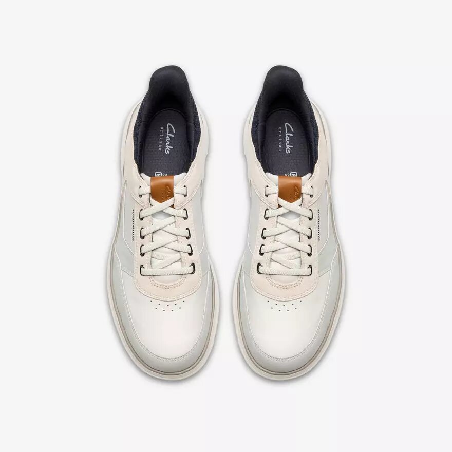 Herren-Schnürschuhe „Mullan Easy White“ in Kombination Herren-Schnürschuhe „Mullan Easy White“ in Kombination