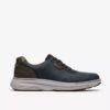 Herren-Schuhe „Craftwell“ aus marineblauem Leder Herren-Schuhe „Craftwell“ aus marineblauem Leder