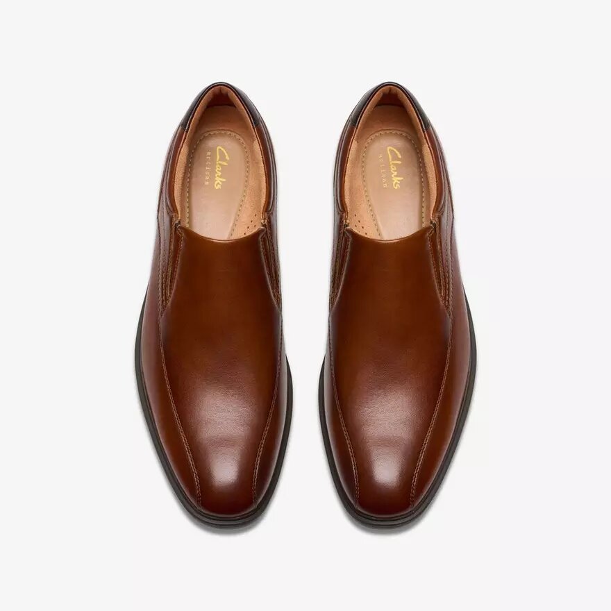 Herren-Schuhe „Eldredge Step“ aus dunkelbraunem Leder Herren-Schuhe „Eldredge Step“ aus dunkelbraunem Leder