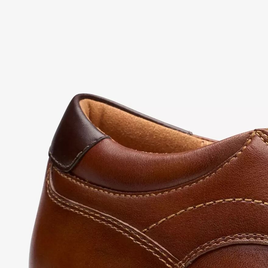 Herren-Schuhe „Eldredge Step“ aus dunkelbraunem Leder Herren-Schuhe „Eldredge Step“ aus dunkelbraunem Leder