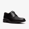 Herren-Schuhe „Emmet Plain“ in Schwarz, glattes Leder Herren-Schuhe „Emmet Plain“ in Schwarz, glattes Leder
