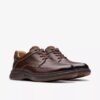 Herren-Schuhe „Un Briley“ aus mahagonifarbenem Leder | clarks Herren-Schuhe „Un Briley“ aus mahagonifarbenem Leder | clarks