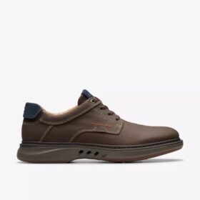 Herren-Schuhe „Un Briley Pace“ aus braunem Nubukleder | clarks
