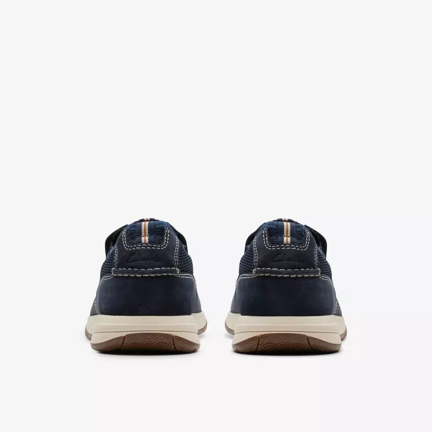 Herren-Slip-On-Bootsschuhe „Sailview Step“ in Navy aus Nubukleder Herren-Slip-On-Bootsschuhe „Sailview Step“ in Navy aus Nubukleder