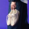 Herren-Sneaker „Craft Rally Ace“ aus cremefarbenem Wildleder