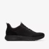 Herren-Sneaker „Motion Trek Lt“ in Schwarz aus Strick