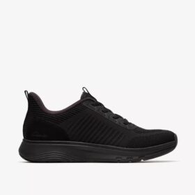 Herren-Sneaker „Motion Trek Lt“ in Schwarz aus Strick